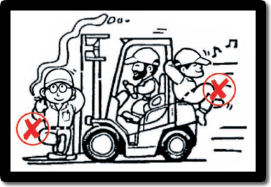 Forklift Safety Rule 13